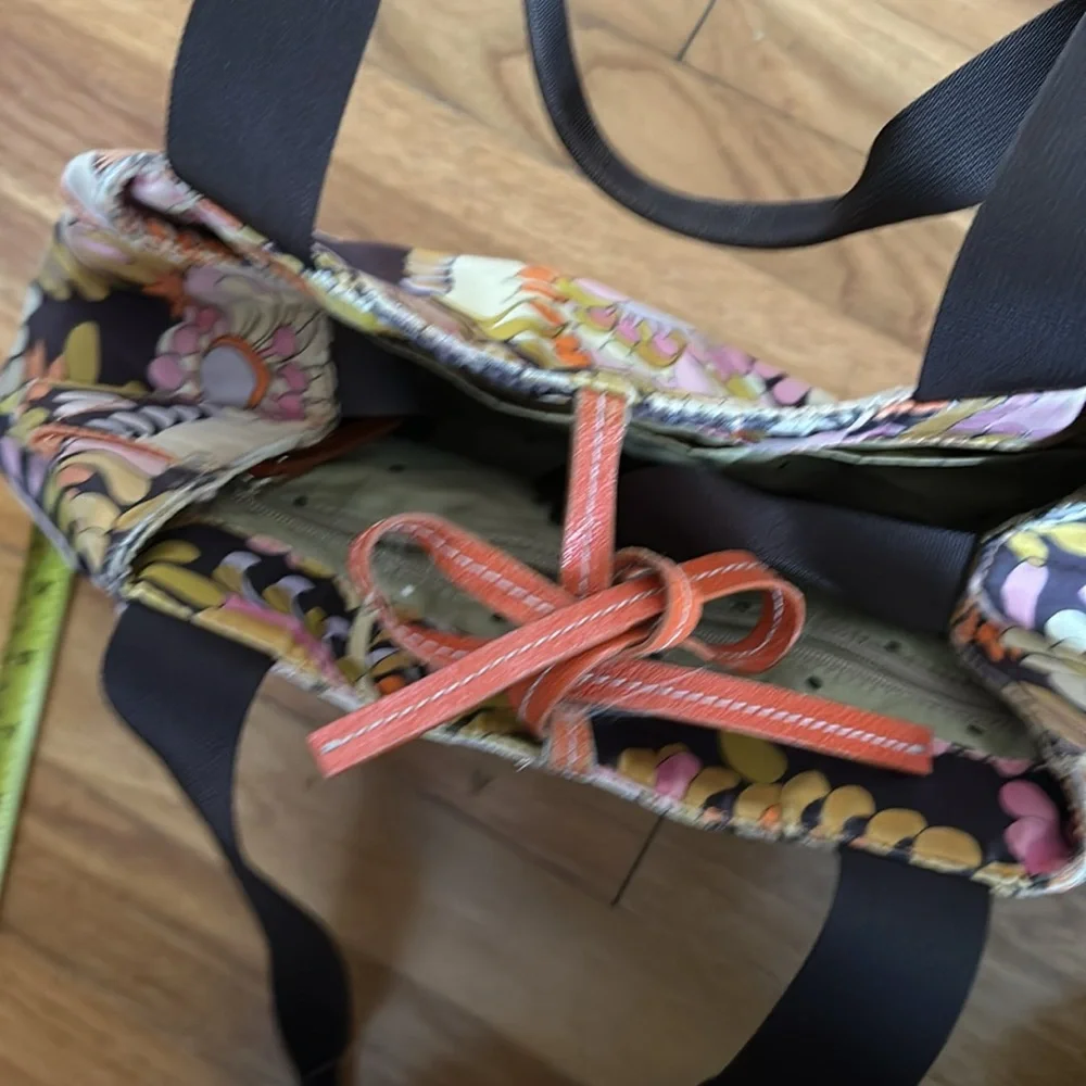 Vintage Kate Spade cloth/ leather bag - Picture 10 of 14